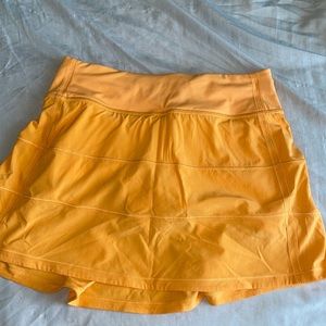 orange pace rival MR skirt long